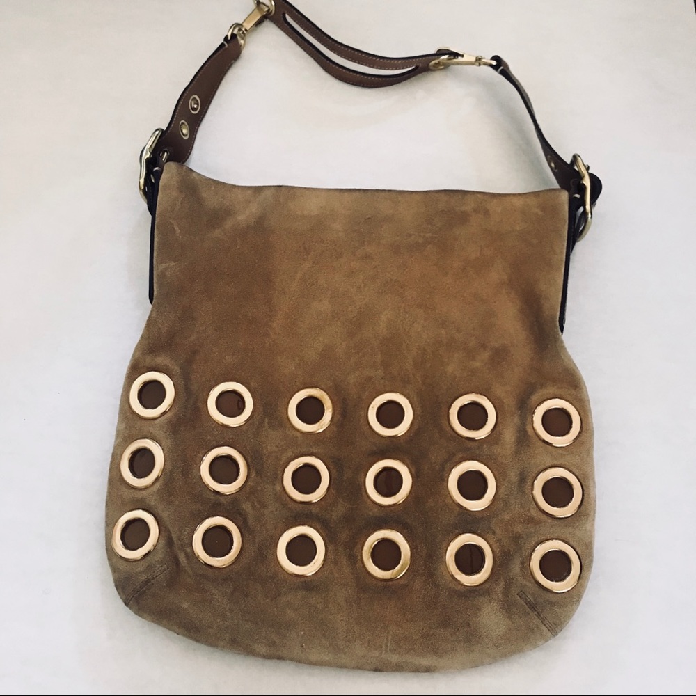 Coach suede purse